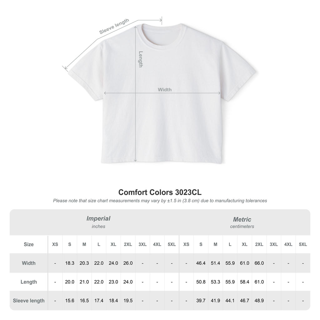 UMBRA — Women's Boxy Crop Tee | House of Umbra