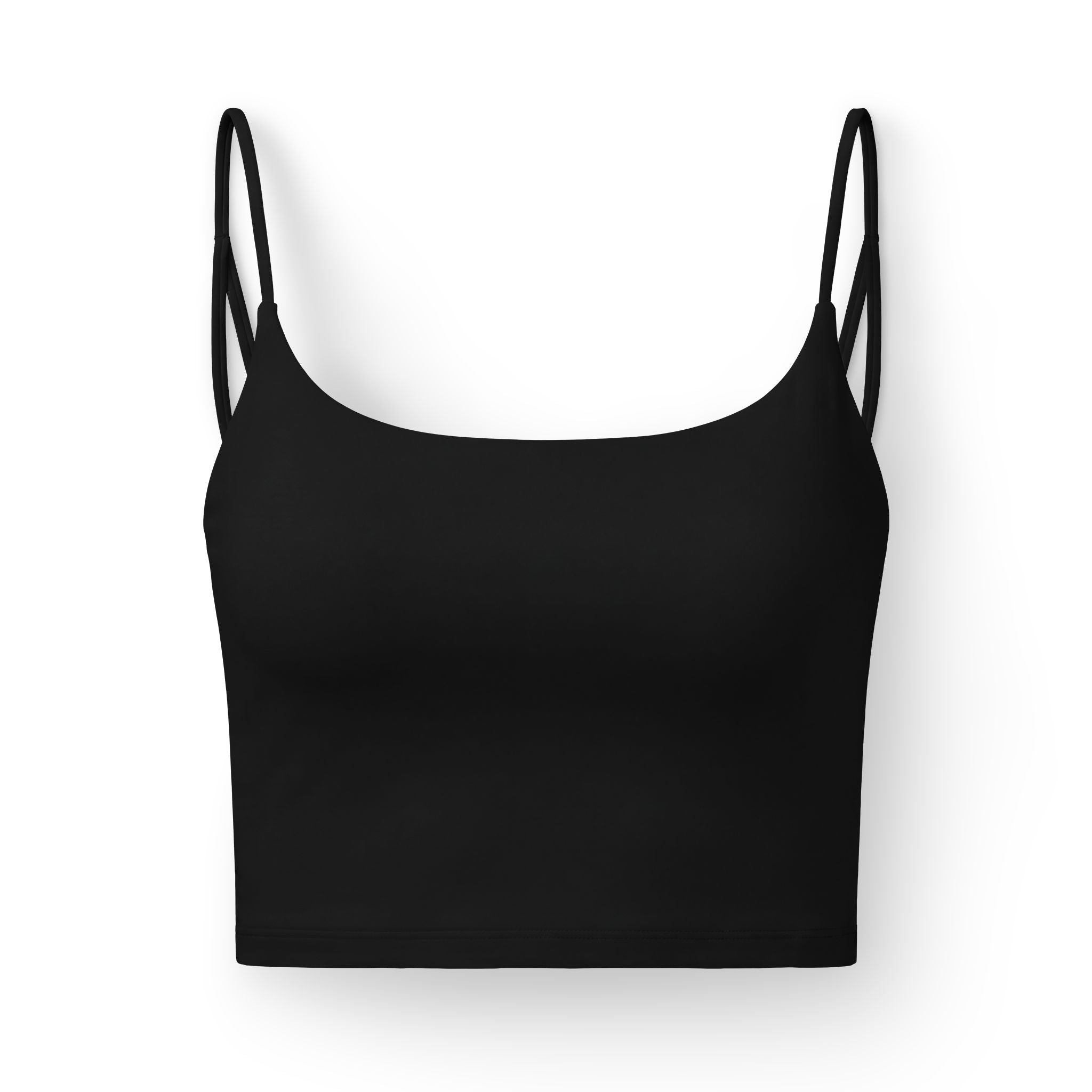 The Vigil Bra — Seamless Crop with Stencil Logo