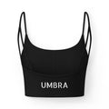 The Vigil Bra — Seamless Crop with Stencil Logo