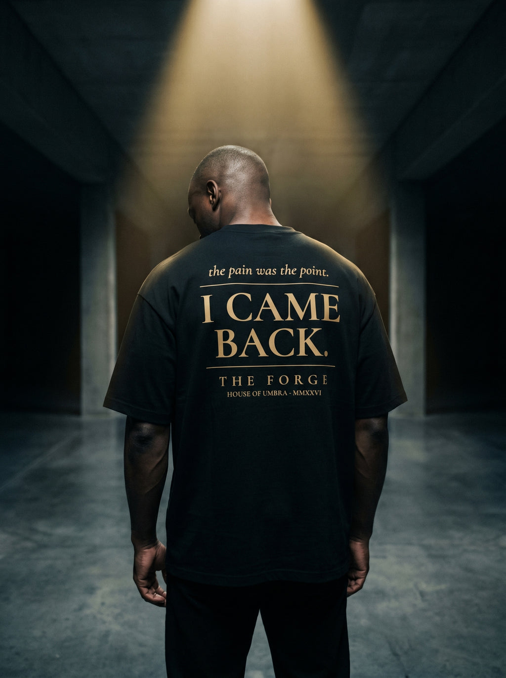 The Fracture — Men's Oversized High Neck Tee