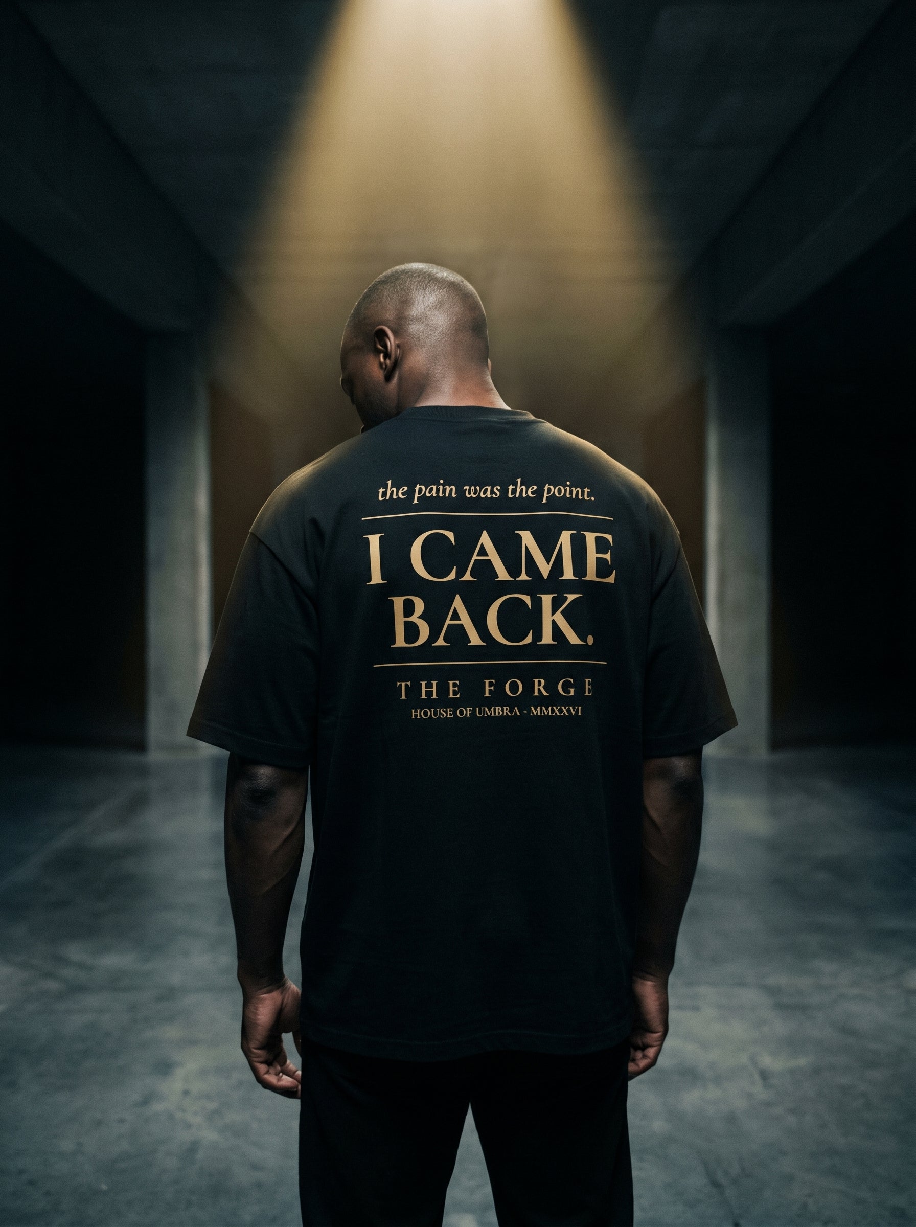 The Fracture — Men's Oversized High Neck Tee