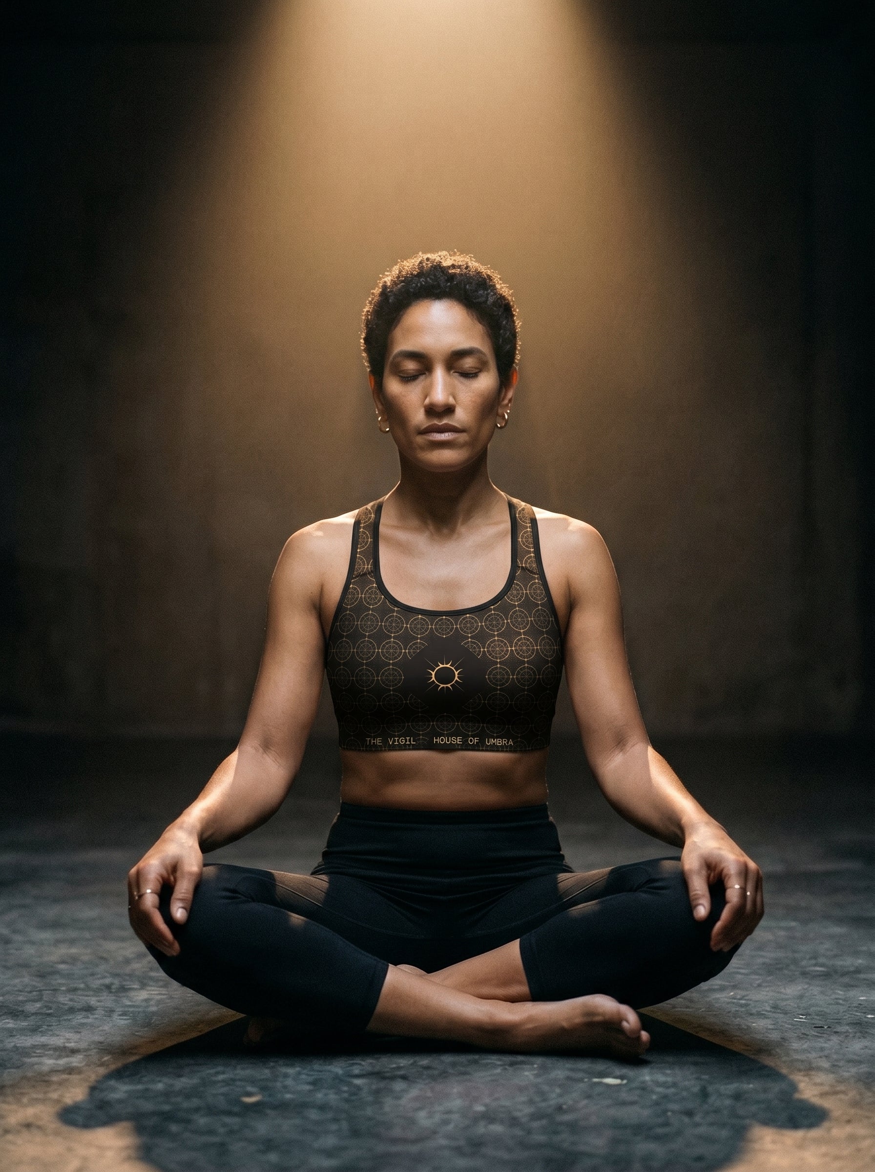 The Vigil — Women's Sacred Geometry Sports Bra