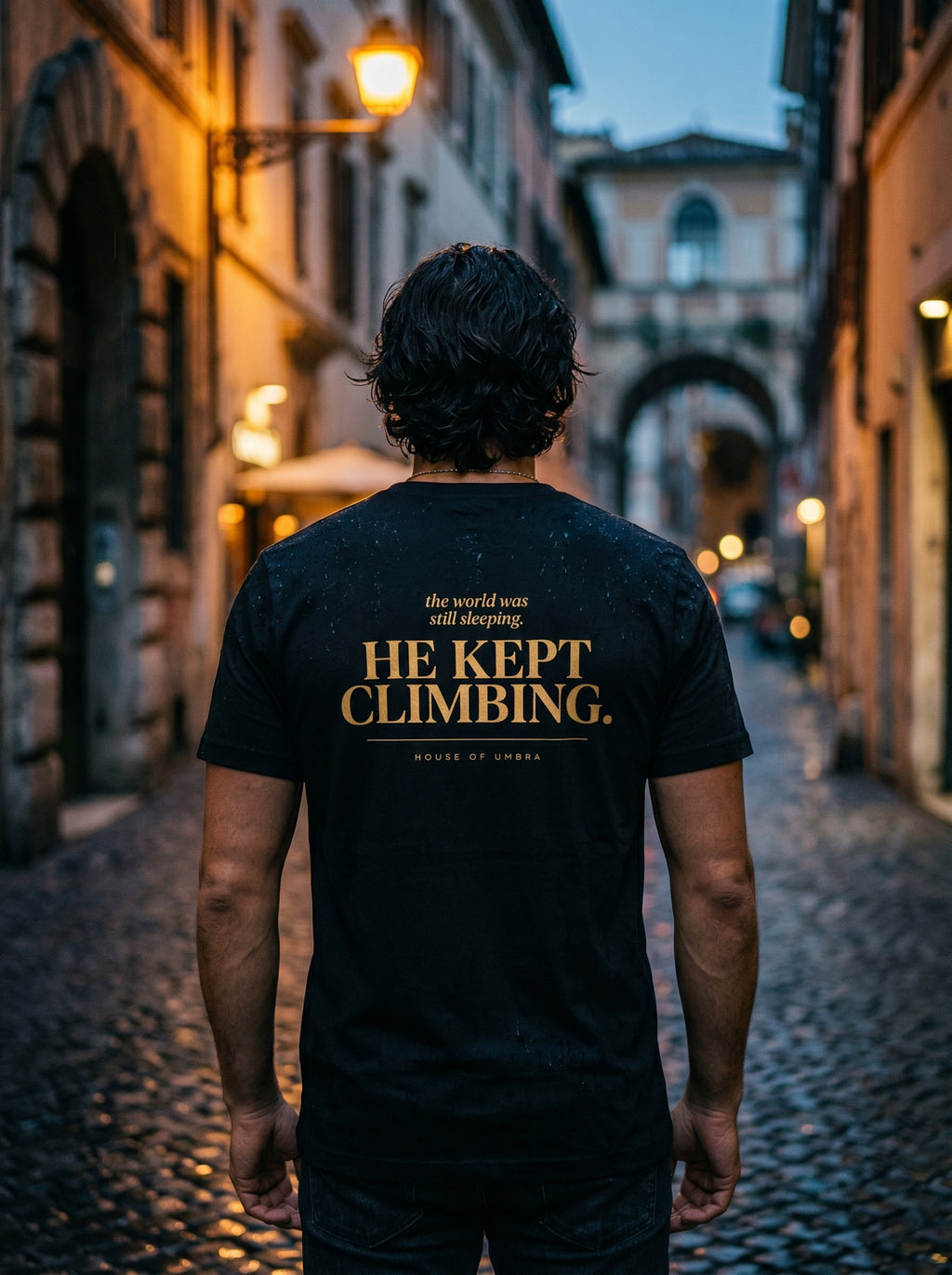 Before Dawn — Men's V-Neck Tee