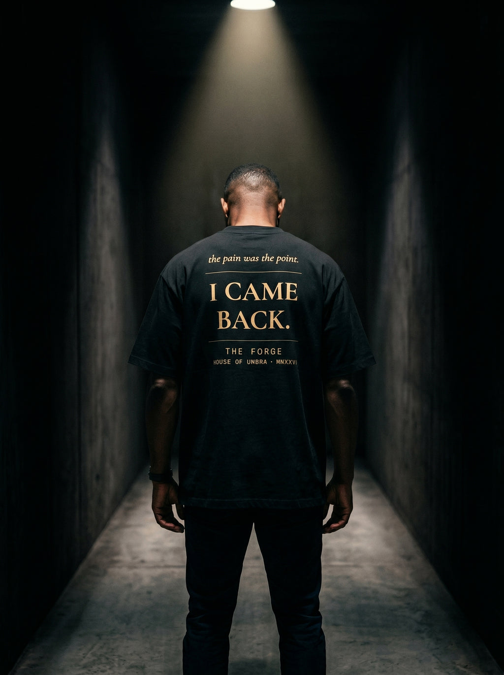 The Fracture — Men's Oversized High Neck Tee