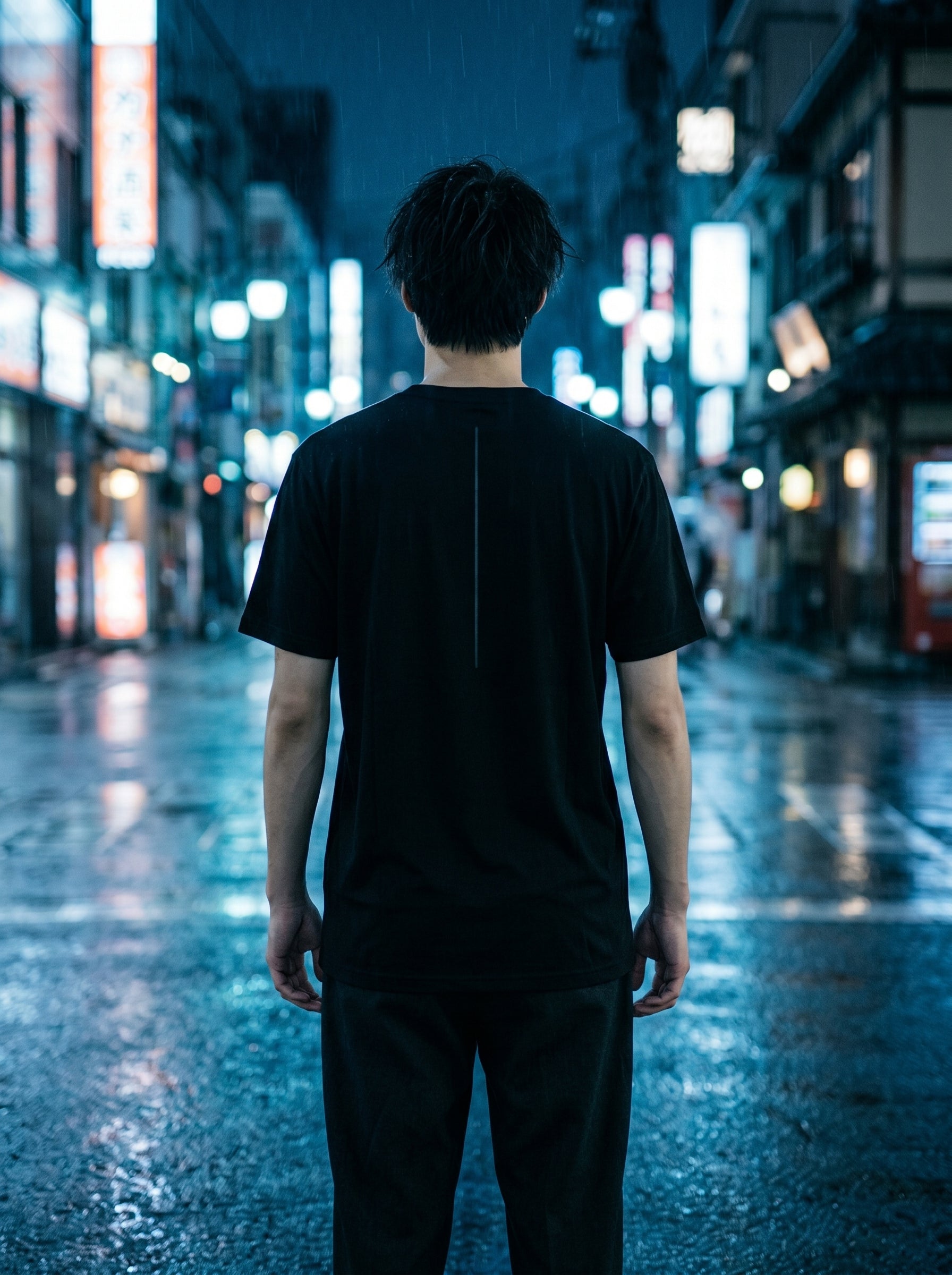 UMBRA Men's Fitted Tee BLACK | THE PHANTOM