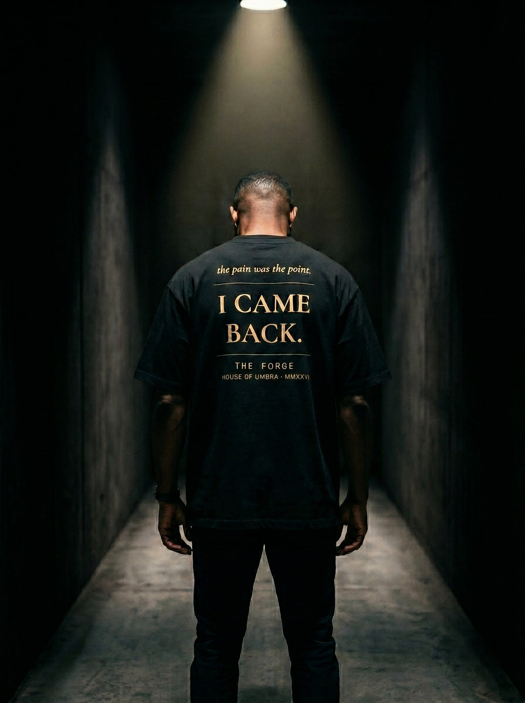 The Fracture — Men's Oversized High Neck Tee