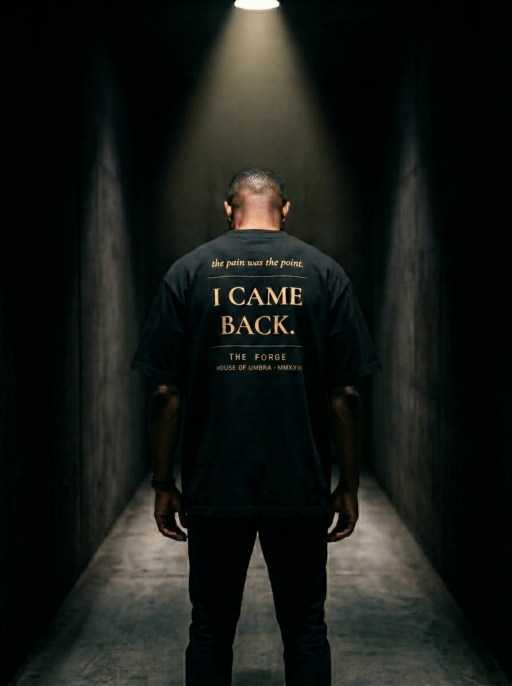 The Fracture — Men's Oversized High Neck Tee